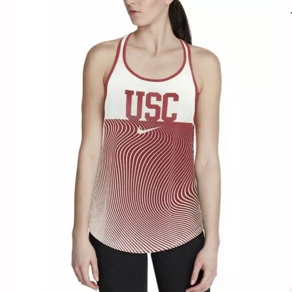NIKE USC DRI BLEND FLUID FORCE TANK TOP  XXL - Picture 1 of 3